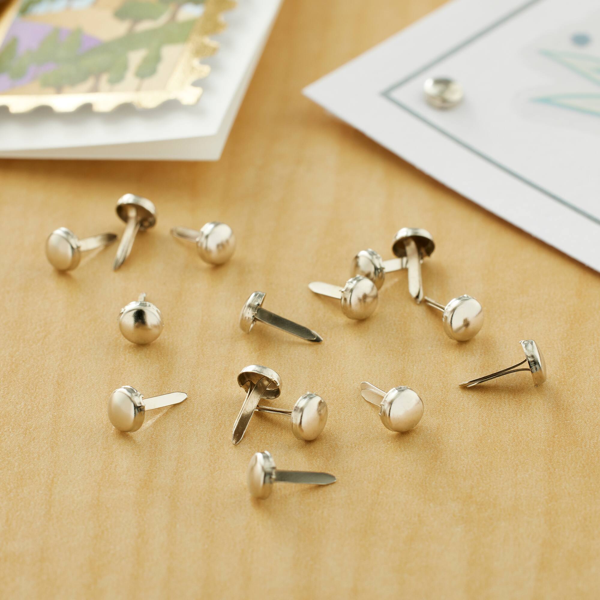 Silver Mini Brads by Recollections™